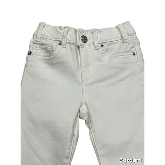 NWT Crewcuts white skinny jeans size 5 - Picture 2 of 5